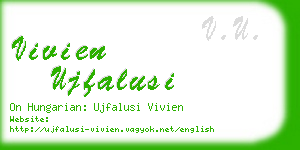 vivien ujfalusi business card